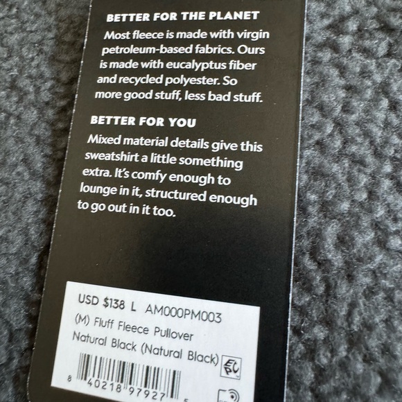 Men’s Allbirds snap fleece NWT - Picture 5 of 6